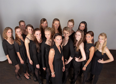 Formation Arabesque der Tanzsportabteilung des ASV Wuppertal