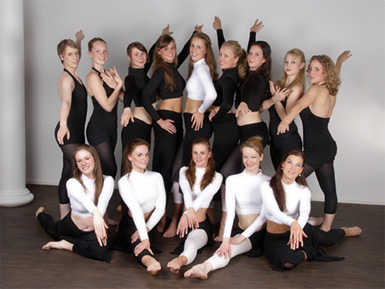 Formation Arabesque der Tanzsportabteilung des ASV Wuppertal